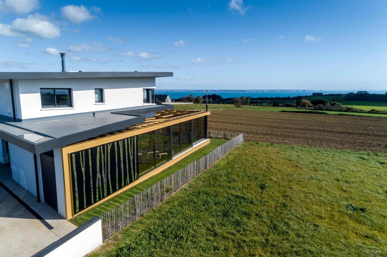 Vue A Couper Le Souffle - Villa De Charme Avec Spa En Bord De Mer - Pointe Finistere Plougonvelin Εξωτερικό φωτογραφία