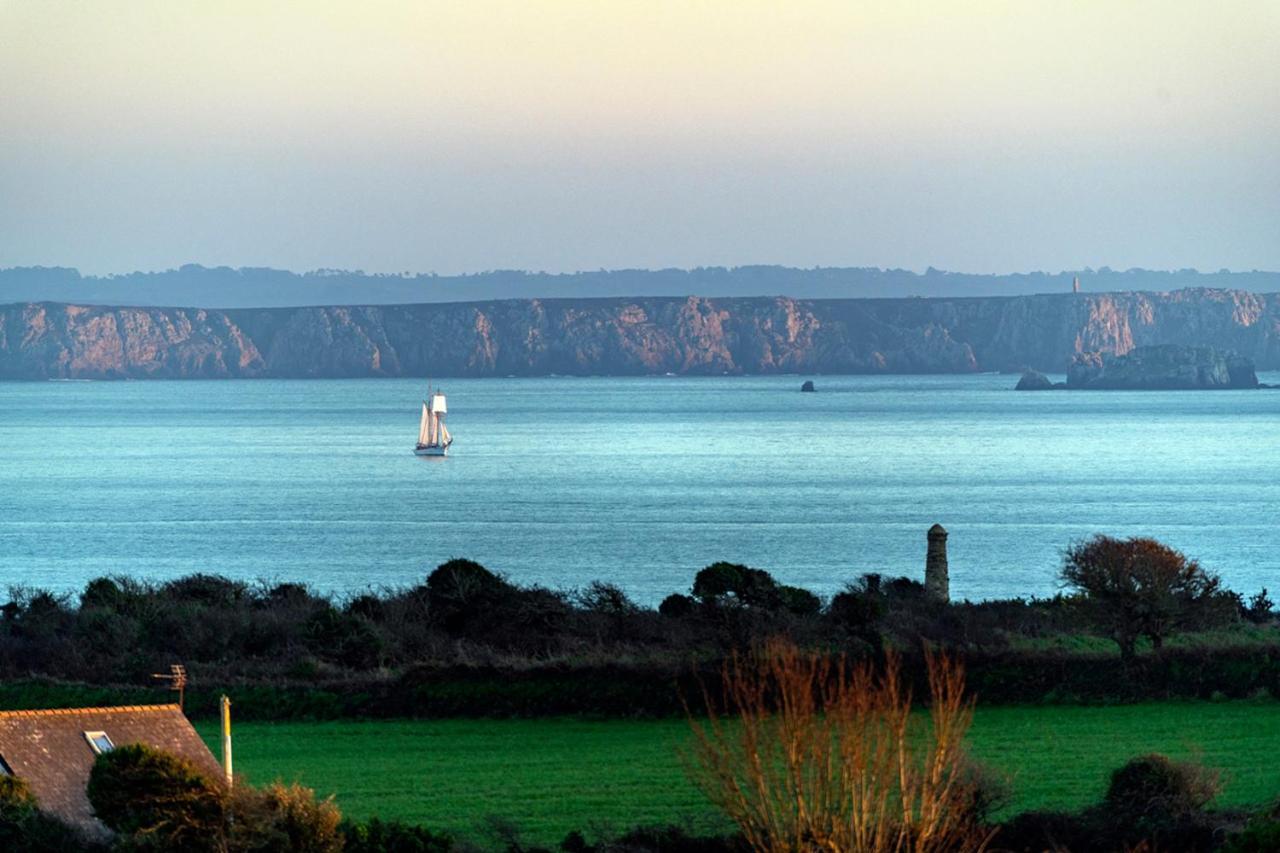 Vue A Couper Le Souffle - Villa De Charme Avec Spa En Bord De Mer - Pointe Finistere Plougonvelin Εξωτερικό φωτογραφία