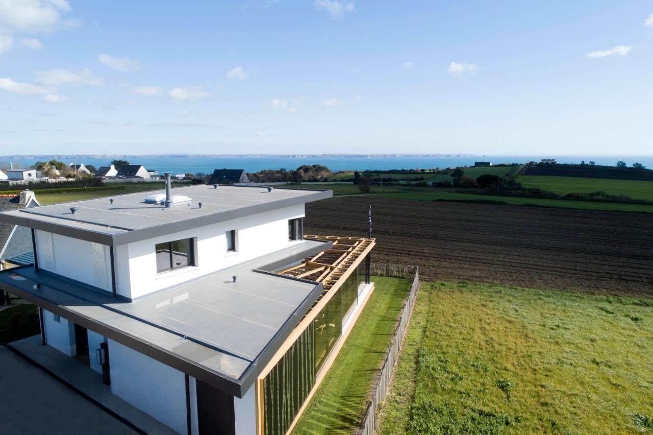 Vue A Couper Le Souffle - Villa De Charme Avec Spa En Bord De Mer - Pointe Finistere Plougonvelin Εξωτερικό φωτογραφία