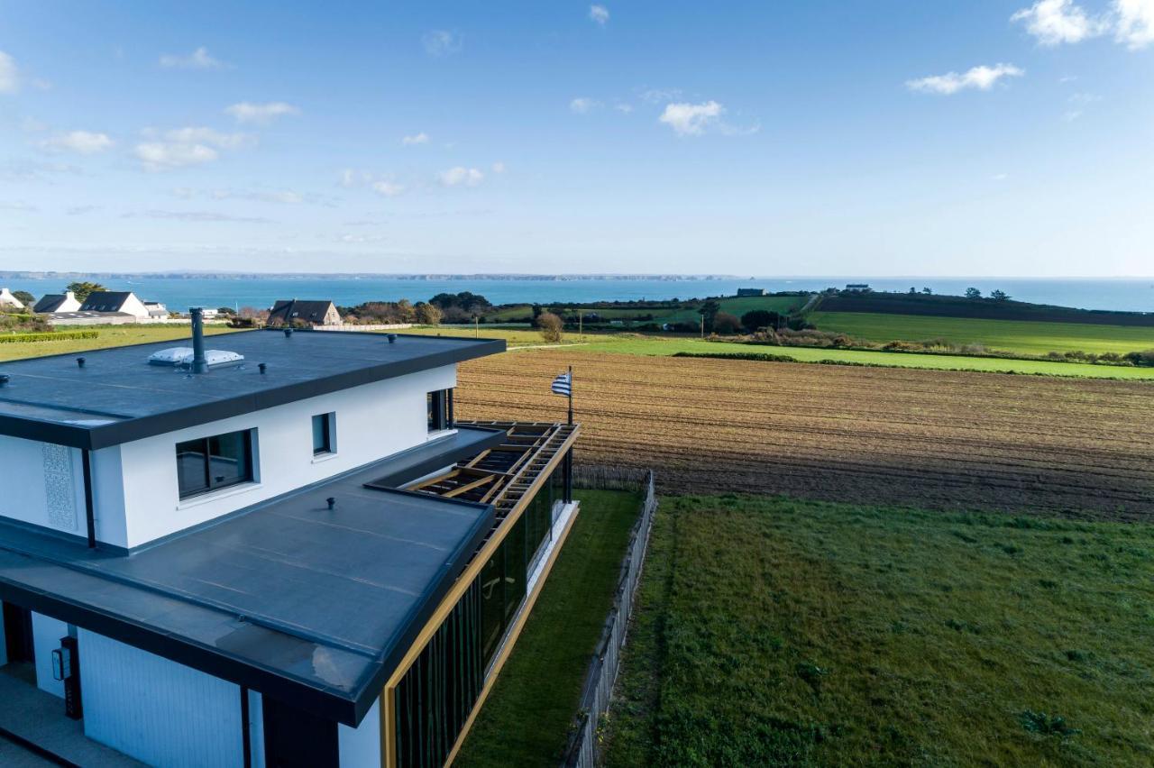 Vue A Couper Le Souffle - Villa De Charme Avec Spa En Bord De Mer - Pointe Finistere Plougonvelin Εξωτερικό φωτογραφία